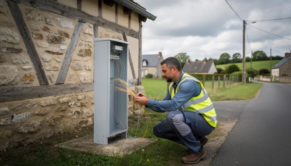 Raccordement fibre optique en Normandie : la solution pour un internet très haut débit